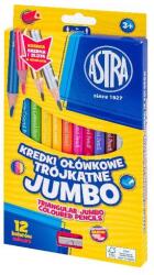 Astra Jumbo színes ceruza 12 db hegyezővel (312023912)