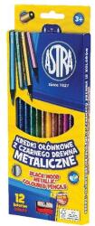 Astra Színes ceruza 12 db hegyezővel (312114002)