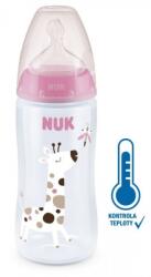 Nuk BOX Flow Control 300 ml rózsaszín