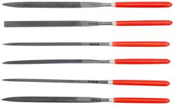 TOYA Tűreszelõ készlet, 6db, 3x140x65mm (YT-6160)