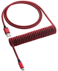 CableMod Cablu Date/Incarcare CableMod USB Type C USB Type A 1.5m Rosu (CM-CKCA-CR-KR150KR-R)