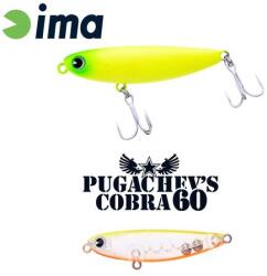 Ima PUGACHEVS COBRA 60 60mm 6gr 104 Chart Back Pearl Clear (PG60-104) - plazaweb