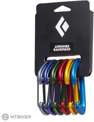 Black Diamond LITEWIRE RACKPACK karabiner készlet, 6 db