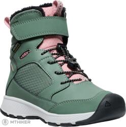 KEEN SKUA WINTER WP CH gyerekcipő, sötét erdő/rózsa elegancia (EU 29)