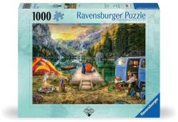 Ravensburger 1000 db-os puzzle - Nyugodt kempingezés (12000076) (12000076)