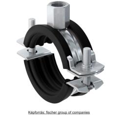 Fischer FRS Plus kétrészes gumibetétes bilincs 72-80 M8/M10 (91489) (91489)