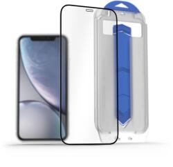 AlzaGuard Glass EasyFit DustFree 2 Pack iPhone 11 / XR 2.5D üvegfólia + felhelyező keret (AGD-EFD1)