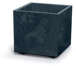 Prosperplast SIERRA SQUARE virágcserép , beton effekt 38, 5 cm antracit (DSI400E-S433) - epenta