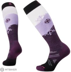 Smartwool Ski FC Snowpocalypse női térdzokni, lila írisz (S)