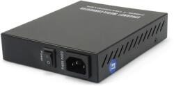 LevelOne LevelOne GVM-1101 hálózati média konverter 1000 Mbit/s 850 nm Multi-mode Fekete (GVM-1101) (GVM-1101)