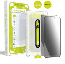 Mobile Origin Screen Guard Privacy With Easy Applicator 2 Pack iPhone 16 Pro Max üvegfólia (SGA-FP-i16ProMax-2pk)