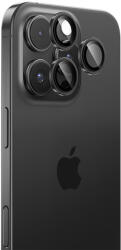Benks edzett üveg Glass Warrior kamera lencsevédő iPhone 16 Pro/16 Pro Max (3 darab lencse) fekete üvegfólia