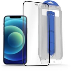 AlzaGuard Glass EasyFit DustFree 2 Pack iPhone 12 / 12 Pro 2.5D üvegfólia + felhelyező keret (AGD-EFD4)