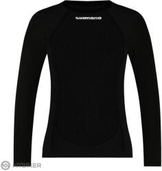 Shimano VERTEX LONG BASE LAYER női póló, fekete (L/XL)