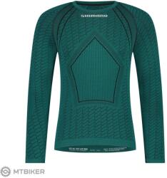 Shimano VERTEX LONG BASE LAYER ing, zöld (S/M)