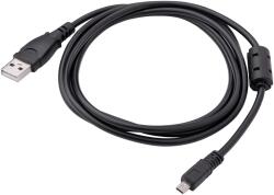 Akyga Kábel Akyga AK-USB-20 USB-A apa - USB-A apa 2.0 Adat és töltő kábel - Fekete (1.5m) (AK-USB-20) (AK-USB-20)