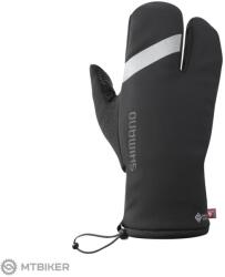 Shimano WINDSTOPPER PRIMALOFT 2x2 kesztyű, fekete (XL)