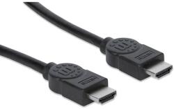 Manhattan Кабел Manhattan, от HDMI(м) към HDMI(м), 15m, черен