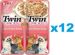 Inaba Foods Twin tonhal csirkehússal húslevesben macskáknak 24x40g