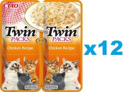 Inaba Foods Twin Csirke húslevesben macskáknak 24x40g