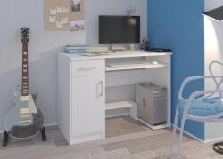 Mobene Modern Számítógépasztal N10 - Fehér