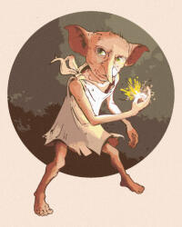 Zuty Picturi pe numere Dobby Harry Potter (5003991)