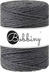 Bobbiny 3PLY Macramé Rope 5 mm 100 m Charcoal Șnur (TX-E012)