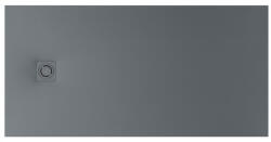 Roca Terran-N Stonex zuhanytálca 120x80 cm csúszásgátló felülettel és lefolyóval, palaszürke APA014B032001200 (APA014B032001200)