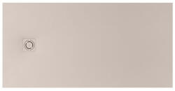 Roca Terra-N Stonex zuhanytálca 120x80 cm csúszásgátló felülettel és lefolyóval, bézs APA014B032001650 (APA014B032001650)