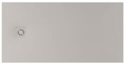 Roca Terran-N Stonex zuhanytálca 120x80 cm csúszásgátló felülettel és lefolyóval, gyöngy szín APA014B032001630 (APA014B032001630)