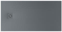 Roca Terran-N Stonex zuhanytálca 120x80 cm csúszásgátló felülettel és lefolyóval, onyx APA014B032001640 (APA014B032001640)