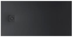 Roca Terran-N Stonex zuhanytálca 120x80 cm csúszásgátló felülettel és lefolyóval, fekete APA014B032001400 (APA014B032001400)