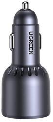 UGREEN Car charger Ugreen EC703, USB + 2x USB-C, 75W (black) (35024) - jatekotthon
