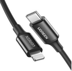 UGREEN US171 USB-C Lightning kábel, 36W, 2m (fekete) (60752) - jatekotthon