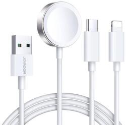 JOYROOM Apple Watch Magnetic Charger Joyroom S-IW008 Lightning + USB-C 5V 1.2m (White) (S-IW008)