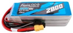 Gens ace G-Tech 2800mAh 22.2V 60C 6S1P Lipo Battery Pack with XT60 plug (GEA286S60X6GT) - jatekotthon