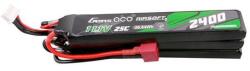 Gens ace 25C 2400mAh 3S2P 11.1V NUNCHUCK 3X Airsoft Gun Lipo Battery with Deans(T) Plug (GEA24003S25D3) - jatekotthon