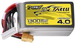 Tattu R-Line Version 4.0 1300mAh 29.6V 130C 8S1P Lipo Battery Pack with XT60 Plug (TAA13008S13X6) - jatekotthon