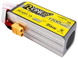 Tattu R-Line 22.2V 1700mAh 6S 95C Lipo Battery with XT60 Plug (TAA17006S95X6) - jatekotthon