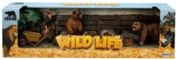 Crazoo Set animale din jungla cu figurina, Crazoo, Urs Figurina