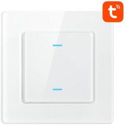Avatto Smart Light Switch WiFi Avatto N-TS10-W2 2 Way TUYA (white) (N-TS10-W2)