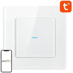 Avatto Smart Light Switch WiFi Avatto N-TS10-W1 1 Way TUYA (white) (N-TS10-W1)