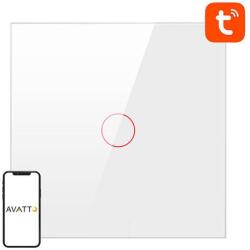 Avatto Smart Light Switch WiFi Avatto TS02-EU-W1 1 way TUYA (white) (TS02-EU-W1)