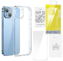 Baseus SuperCeramic iPhone 14 Plus Átlátszó üvegtok és üvegfólia (ARCJ010002)