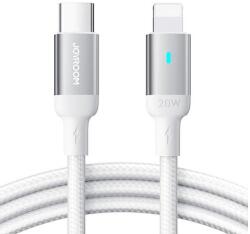 JOYROOM Kabel USB Lightning Typ C 20W 1.2m Joyroom S-CL020A10 (biały) (S-CL020A10 1.2m LW) - jatekotthon