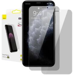 Baseus edzett üvegfólia 0, 3mm iPhone XS Max/11 Pro Max 6.5" készülékhez (2 db) (SGBL060602)