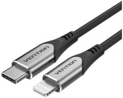 Vention Cable USB-C 2.0 to Lightning Vention TACHG MFi 3A 1.5m gray (TACHG) - jatekotthon