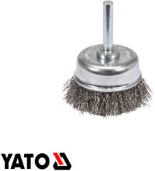 Yato YT-47497 fazékkefe, csapos 50 mm inox (YT-47497)