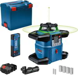 Bosch GRL 650 CVHG Professional Akkus Forgólézer Szintező készlet 650m 18V (0601061V01)