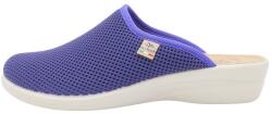 Fly Flot Saboti dama, Fly Flot, T4-368-FE-6019-Mov, de casa, textil, ortopedici, cu talpa joasa, mov (Marime: 35)